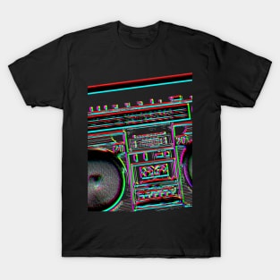 Retro Boom Box T-Shirt